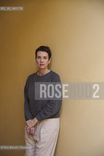 Milan May 19, 2026..Alessandra Carati, writer, editor, and screenwriter, photographed in Milan on Via privata della Braida/Alessandra Carati, scrittrice, editor e sceneggiatrice, fotografata a Milano in Via privata della Braida. ©Rino Bianchi/Rosebud2