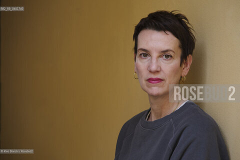 Milan May 19, 2026..Alessandra Carati, writer, editor, and screenwriter, photographed in Milan on Via privata della Braida/Alessandra Carati, scrittrice, editor e sceneggiatrice, fotografata a Milano in Via privata della Braida. ©Rino Bianchi/Rosebud2