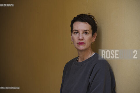 Milan May 19, 2026..Alessandra Carati, writer, editor, and screenwriter, photographed in Milan on Via privata della Braida/Alessandra Carati, scrittrice, editor e sceneggiatrice, fotografata a Milano in Via privata della Braida. ©Rino Bianchi/Rosebud2