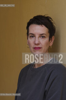 Milan May 19, 2026..Alessandra Carati, writer, editor, and screenwriter, photographed in Milan on Via privata della Braida/Alessandra Carati, scrittrice, editor e sceneggiatrice, fotografata a Milano in Via privata della Braida. ©Rino Bianchi/Rosebud2