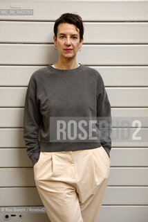 Milan May 19, 2026..Alessandra Carati, writer, editor, and screenwriter, photographed in Milan on Via privata della Braida/Alessandra Carati, scrittrice, editor e sceneggiatrice, fotografata a Milano in Via privata della Braida. ©Rino Bianchi/Rosebud2