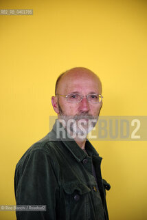 Turin May 16, 2026..Mauro Covacich, a writer and philosopher by training, completed his civil service at the local Department of Mental Health, where he collaborated with Francesco Stoppa, a former public high school teacher, photographed in Turin at the Lingotto/Mauro Covacich scrittore, filosofo di formazione, ha svolto il servizio civile presso il locale Dipartimento di Salute Mentale, dove si trova a collaborare con Francesco Stoppa, ex insegnante nei licei pubblici, fotografato a Torino negli spazi del Lingotto. ©Rino Bianchi/Rosebud2