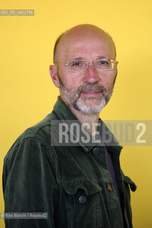 Turin May 16, 2026..Mauro Covacich, a writer and philosopher by training, completed his civil service at the local Department of Mental Health, where he collaborated with Francesco Stoppa, a former public high school teacher, photographed in Turin at the Lingotto/Mauro Covacich scrittore, filosofo di formazione, ha svolto il servizio civile presso il locale Dipartimento di Salute Mentale, dove si trova a collaborare con Francesco Stoppa, ex insegnante nei licei pubblici, fotografato a Torino negli spazi del Lingotto. ©Rino Bianchi/Rosebud2