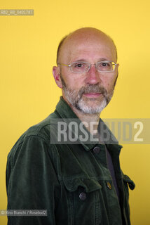 Turin May 16, 2026..Mauro Covacich, a writer and philosopher by training, completed his civil service at the local Department of Mental Health, where he collaborated with Francesco Stoppa, a former public high school teacher, photographed in Turin at the Lingotto/Mauro Covacich scrittore, filosofo di formazione, ha svolto il servizio civile presso il locale Dipartimento di Salute Mentale, dove si trova a collaborare con Francesco Stoppa, ex insegnante nei licei pubblici, fotografato a Torino negli spazi del Lingotto. ©Rino Bianchi/Rosebud2