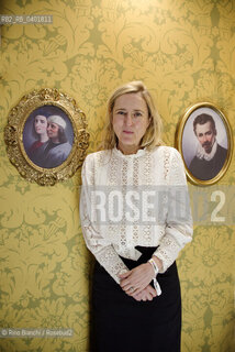Turin May 16, 2026..Susie Boyt, theatre director, author of six novels and the acclaimed memoir My Judy Garland Life, finalist for the PEN/Ackerley Prize, daughter of the painter Lucian Freud and great-granddaughter of Sigmund Freud, photographed in Turin at the Lingotto/Susie Boyt regista teatrale, autrice di sei romanzi e dell’acclamato memoir My Judy Garland Life, finalista al PEN/Ackerley Prize, figlia del pittore Lucian Freud e pronipote di Sigmund Freud, fotografata a Torino negli spazi del Lingotto. ©Rino Bianchi/Rosebud2