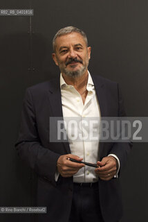 Turin May 17, 2026..Goffredo Buccini, editorialist and correspondent for Corriere della Sera. He began working for Il Mattino di Napoli in 1982, and is the author of novels and essays. He has been photographed in Turins Lingotto complex/Goffredo Buccini, editorialista e inviato del Corriere della Sera. Ha iniziato a Il Mattino di Napoli nel 1982, autore di romanzi e saggi, fotografato a Torino negli spazi del Lingotto. ©Rino Bianchi/Rosebud2
