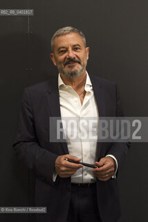 Turin May 17, 2026..Goffredo Buccini, editorialist and correspondent for Corriere della Sera. He began working for Il Mattino di Napoli in 1982, and is the author of novels and essays. He has been photographed in Turins Lingotto complex/Goffredo Buccini, editorialista e inviato del Corriere della Sera. Ha iniziato a Il Mattino di Napoli nel 1982, autore di romanzi e saggi, fotografato a Torino negli spazi del Lingotto. ©Rino Bianchi/Rosebud2