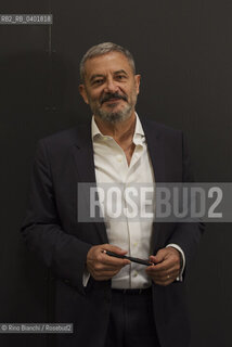 Turin May 17, 2026..Goffredo Buccini, editorialist and correspondent for Corriere della Sera. He began working for Il Mattino di Napoli in 1982, and is the author of novels and essays. He has been photographed in Turins Lingotto complex/Goffredo Buccini, editorialista e inviato del Corriere della Sera. Ha iniziato a Il Mattino di Napoli nel 1982, autore di romanzi e saggi, fotografato a Torino negli spazi del Lingotto. ©Rino Bianchi/Rosebud2