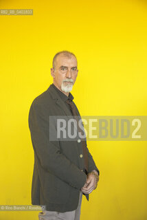 Turin May 17, 2026..Giuseppe De Marzo, economist, environmental activist, writer, essayist, and contributor to LEspresso, photographed in Turin at the Lingotto exhibition space as part of the 2026 Turin Book Fair, where he presented his latest essay, LInternazionale della terra./Giuseppe De Marzo, economista, attivista ambientale, scrittore, saggista e collaboratore de LEspresso, fotografato a Torino negli spazi del Lingotto nellambito del Salone del libro 2026 dove ha presentato il suo ultimo saggio LInternazionale della terra. ©Rino Bianchi/Rosebud2