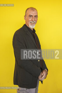 Turin May 17, 2026..Giuseppe De Marzo, economist, environmental activist, writer, essayist, and contributor to LEspresso, photographed in Turin at the Lingotto exhibition space as part of the 2026 Turin Book Fair, where he presented his latest essay, LInternazionale della terra./Giuseppe De Marzo, economista, attivista ambientale, scrittore, saggista e collaboratore de LEspresso, fotografato a Torino negli spazi del Lingotto nellambito del Salone del libro 2026 dove ha presentato il suo ultimo saggio LInternazionale della terra. ©Rino Bianchi/Rosebud2