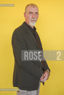 Turin May 17, 2026..Giuseppe De Marzo, economist, environmental activist, writer, essayist, and contributor to LEspresso, photographed in Turin at the Lingotto exhibition space as part of the 2026 Turin Book Fair, where he presented his latest essay, LInternazionale della terra./Giuseppe De Marzo, economista, attivista ambientale, scrittore, saggista e collaboratore de LEspresso, fotografato a Torino negli spazi del Lingotto nellambito del Salone del libro 2026 dove ha presentato il suo ultimo saggio LInternazionale della terra. ©Rino Bianchi/Rosebud2