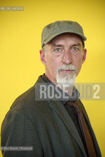 Turin May 17, 2026..Giuseppe De Marzo, economist, environmental activist, writer, essayist, and contributor to LEspresso, photographed in Turin at the Lingotto exhibition space as part of the 2026 Turin Book Fair, where he presented his latest essay, LInternazionale della terra./Giuseppe De Marzo, economista, attivista ambientale, scrittore, saggista e collaboratore de LEspresso, fotografato a Torino negli spazi del Lingotto nellambito del Salone del libro 2026 dove ha presentato il suo ultimo saggio LInternazionale della terra. ©Rino Bianchi/Rosebud2