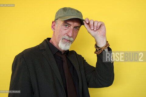 Turin May 17, 2026..Giuseppe De Marzo, economist, environmental activist, writer, essayist, and contributor to LEspresso, photographed in Turin at the Lingotto exhibition space as part of the 2026 Turin Book Fair, where he presented his latest essay, LInternazionale della terra./Giuseppe De Marzo, economista, attivista ambientale, scrittore, saggista e collaboratore de LEspresso, fotografato a Torino negli spazi del Lingotto nellambito del Salone del libro 2026 dove ha presentato il suo ultimo saggio LInternazionale della terra. ©Rino Bianchi/Rosebud2