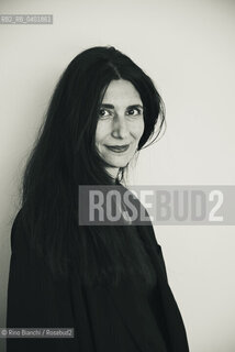 Turin May 16, 2026..Ayşegül Savaş, an Istanbul-born writer, has lived in England, Denmark, and the United States and currently lives in Paris. She is the author of two acclaimed novels, Walking on the Ceiling and White on White, which have been translated into numerous languages, and of short stories that have appeared in The New Yorker, The Paris Review, and Granta, she was photographed in Turin at the Lingotto exhibition space/Ayşegül Savaş istanbuliota, scrittrice, ha vissuto in Inghilterra, in Danimarca, negli Stati Uniti e attualmente vive a Parigi, autrice di due acclamati romanzi, Walking on the Ceiling e White on White, tradotti in numerose lingue, e di racconti apparsi su “The New Yorker”, “The Paris Review” e “Granta”, fotografata a Torino negli spazi del Lingotto. ©Rino Bianchi/Rosebud2