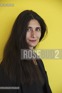 Turin May 16, 2026..Ayşegül Savaş, an Istanbul-born writer, has lived in England, Denmark, and the United States and currently lives in Paris. She is the author of two acclaimed novels, Walking on the Ceiling and White on White, which have been translated into numerous languages, and of short stories that have appeared in The New Yorker, The Paris Review, and Granta, she was photographed in Turin at the Lingotto exhibition space/Ayşegül Savaş istanbuliota, scrittrice, ha vissuto in Inghilterra, in Danimarca, negli Stati Uniti e attualmente vive a Parigi, autrice di due acclamati romanzi, Walking on the Ceiling e White on White, tradotti in numerose lingue, e di racconti apparsi su “The New Yorker”, “The Paris Review” e “Granta”, fotografata a Torino negli spazi del Lingotto. ©Rino Bianchi/Rosebud2