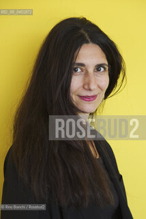 Turin May 16, 2026..Ayşegül Savaş, an Istanbul-born writer, has lived in England, Denmark, and the United States and currently lives in Paris. She is the author of two acclaimed novels, Walking on the Ceiling and White on White, which have been translated into numerous languages, and of short stories that have appeared in The New Yorker, The Paris Review, and Granta, she was photographed in Turin at the Lingotto exhibition space/Ayşegül Savaş istanbuliota, scrittrice, ha vissuto in Inghilterra, in Danimarca, negli Stati Uniti e attualmente vive a Parigi, autrice di due acclamati romanzi, Walking on the Ceiling e White on White, tradotti in numerose lingue, e di racconti apparsi su “The New Yorker”, “The Paris Review” e “Granta”, fotografata a Torino negli spazi del Lingotto. ©Rino Bianchi/Rosebud2