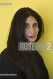 Turin May 16, 2026..Ayşegül Savaş, an Istanbul-born writer, has lived in England, Denmark, and the United States and currently lives in Paris. She is the author of two acclaimed novels, Walking on the Ceiling and White on White, which have been translated into numerous languages, and of short stories that have appeared in The New Yorker, The Paris Review, and Granta, she was photographed in Turin at the Lingotto exhibition space/Ayşegül Savaş istanbuliota, scrittrice, ha vissuto in Inghilterra, in Danimarca, negli Stati Uniti e attualmente vive a Parigi, autrice di due acclamati romanzi, Walking on the Ceiling e White on White, tradotti in numerose lingue, e di racconti apparsi su “The New Yorker”, “The Paris Review” e “Granta”, fotografata a Torino negli spazi del Lingotto. ©Rino Bianchi/Rosebud2