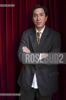 Turin May 17, 2026..Antonio Tonio Schachinger, writer, his novel Echtzeitalter won the German Book Prize in 2023, photographed in Turin in the rooms of the Circolo dei lettori during the final evening of the 2026 European Strega Prize/Antonio Tonio Schachinger scrittore, nel 2023 il suo romanzo Echtzeitalter ha vinto il Premio del Libro Tedesco, fotografato a Torino negli ambienti del Circolo dei lettori durante la serata finale del Premio Strega europeo 2026. ©Rino Bianchi/Rosebud2