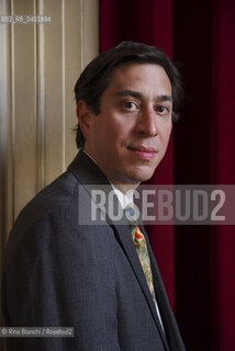 Turin May 17, 2026..Antonio Tonio Schachinger, writer, his novel Echtzeitalter won the German Book Prize in 2023, photographed in Turin in the rooms of the Circolo dei lettori during the final evening of the 2026 European Strega Prize/Antonio Tonio Schachinger scrittore, nel 2023 il suo romanzo Echtzeitalter ha vinto il Premio del Libro Tedesco, fotografato a Torino negli ambienti del Circolo dei lettori durante la serata finale del Premio Strega europeo 2026. ©Rino Bianchi/Rosebud2