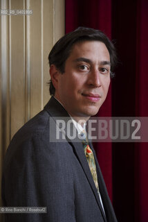 Turin May 17, 2026..Antonio Tonio Schachinger, writer, his novel Echtzeitalter won the German Book Prize in 2023, photographed in Turin in the rooms of the Circolo dei lettori during the final evening of the 2026 European Strega Prize/Antonio Tonio Schachinger scrittore, nel 2023 il suo romanzo Echtzeitalter ha vinto il Premio del Libro Tedesco, fotografato a Torino negli ambienti del Circolo dei lettori durante la serata finale del Premio Strega europeo 2026. ©Rino Bianchi/Rosebud2