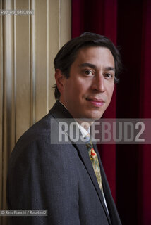 Turin May 17, 2026..Antonio Tonio Schachinger, writer, his novel Echtzeitalter won the German Book Prize in 2023, photographed in Turin in the rooms of the Circolo dei lettori during the final evening of the 2026 European Strega Prize/Antonio Tonio Schachinger scrittore, nel 2023 il suo romanzo Echtzeitalter ha vinto il Premio del Libro Tedesco, fotografato a Torino negli ambienti del Circolo dei lettori durante la serata finale del Premio Strega europeo 2026. ©Rino Bianchi/Rosebud2