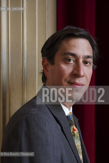 Turin May 17, 2026..Antonio Tonio Schachinger, writer, his novel Echtzeitalter won the German Book Prize in 2023, photographed in Turin in the rooms of the Circolo dei lettori during the final evening of the 2026 European Strega Prize/Antonio Tonio Schachinger scrittore, nel 2023 il suo romanzo Echtzeitalter ha vinto il Premio del Libro Tedesco, fotografato a Torino negli ambienti del Circolo dei lettori durante la serata finale del Premio Strega europeo 2026. ©Rino Bianchi/Rosebud2