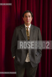 Turin May 17, 2026..Antonio Tonio Schachinger, writer, his novel Echtzeitalter won the German Book Prize in 2023, photographed in Turin in the rooms of the Circolo dei lettori during the final evening of the 2026 European Strega Prize/Antonio Tonio Schachinger scrittore, nel 2023 il suo romanzo Echtzeitalter ha vinto il Premio del Libro Tedesco, fotografato a Torino negli ambienti del Circolo dei lettori durante la serata finale del Premio Strega europeo 2026. ©Rino Bianchi/Rosebud2