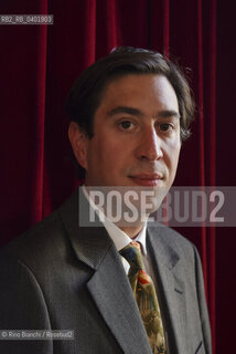 Turin May 17, 2026..Antonio Tonio Schachinger, writer, his novel Echtzeitalter won the German Book Prize in 2023, photographed in Turin in the rooms of the Circolo dei lettori during the final evening of the 2026 European Strega Prize/Antonio Tonio Schachinger scrittore, nel 2023 il suo romanzo Echtzeitalter ha vinto il Premio del Libro Tedesco, fotografato a Torino negli ambienti del Circolo dei lettori durante la serata finale del Premio Strega europeo 2026. ©Rino Bianchi/Rosebud2