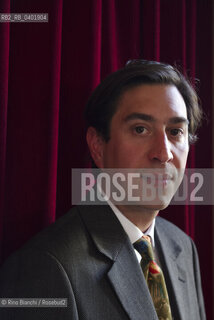 Turin May 17, 2026..Antonio Tonio Schachinger, writer, his novel Echtzeitalter won the German Book Prize in 2023, photographed in Turin in the rooms of the Circolo dei lettori during the final evening of the 2026 European Strega Prize/Antonio Tonio Schachinger scrittore, nel 2023 il suo romanzo Echtzeitalter ha vinto il Premio del Libro Tedesco, fotografato a Torino negli ambienti del Circolo dei lettori durante la serata finale del Premio Strega europeo 2026. ©Rino Bianchi/Rosebud2