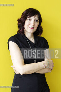 Turin May 15, 2026..Isabella Leardini, poet and professor of creative writing at the Academy of Fine Arts in Venice, directs the Center for Contemporary Poetry at the University of Bologna and edits the poetry series for the Vallecchi publisher, photographed in Turin at the Lingotto/Isabella Leardini, poetessa, docente di scrittura creativa allAccademia di Belle Arti di Venezia, dirige il Centro di Poesia Contemporanea dellUniversità di Bologna e cura le collane di poesia dell’editore Vallecchi, fotografata a Torini negli spazi del Lingotto. ©Rino Bianchi/Rosebud2