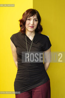 Turin May 15, 2026..Isabella Leardini, poet and professor of creative writing at the Academy of Fine Arts in Venice, directs the Center for Contemporary Poetry at the University of Bologna and edits the poetry series for the Vallecchi publisher, photographed in Turin at the Lingotto/Isabella Leardini, poetessa, docente di scrittura creativa allAccademia di Belle Arti di Venezia, dirige il Centro di Poesia Contemporanea dellUniversità di Bologna e cura le collane di poesia dell’editore Vallecchi, fotografata a Torini negli spazi del Lingotto. ©Rino Bianchi/Rosebud2