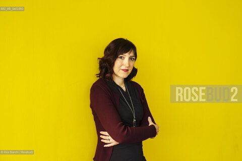 Turin May 15, 2026..Isabella Leardini, poet and professor of creative writing at the Academy of Fine Arts in Venice, directs the Center for Contemporary Poetry at the University of Bologna and edits the poetry series for the Vallecchi publisher, photographed in Turin at the Lingotto/Isabella Leardini, poetessa, docente di scrittura creativa allAccademia di Belle Arti di Venezia, dirige il Centro di Poesia Contemporanea dellUniversità di Bologna e cura le collane di poesia dell’editore Vallecchi, fotografata a Torini negli spazi del Lingotto. ©Rino Bianchi/Rosebud2