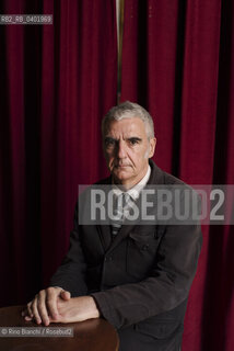 Turin May 7, 2026..Felice Cimatti, Italian philosopher and professor of Semiotics and Theory of Language at the Department of Political and Social Sciences at the University of Calabria in Arcavacata di Rende, photographed in Turin at the Circolo dei lettori on the occasion of the day dedicated to Maurizio Ferraris/Felice Cimatti filosofo italiano e docente di Semiotica e teoria dei linguaggi presso il Dipartimento di Scienze politiche e Sociali dellUniversità della Calabria ad Arcavacata di Rende, fotografato a Torino negli ambienti del Circolo dei lettori in occasione della giornata dedicata a Maurizio Ferraris. ©Rino Bianchi/Rosebud2