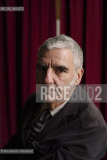 Turin May 7, 2026..Felice Cimatti, Italian philosopher and professor of Semiotics and Theory of Language at the Department of Political and Social Sciences at the University of Calabria in Arcavacata di Rende, photographed in Turin at the Circolo dei lettori on the occasion of the day dedicated to Maurizio Ferraris/Felice Cimatti filosofo italiano e docente di Semiotica e teoria dei linguaggi presso il Dipartimento di Scienze politiche e Sociali dellUniversità della Calabria ad Arcavacata di Rende, fotografato a Torino negli ambienti del Circolo dei lettori in occasione della giornata dedicata a Maurizio Ferraris. ©Rino Bianchi/Rosebud2