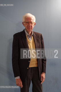 Turin May 15, 2026..Pietro Giubilo, a DC politician, councilor, and mayor of Rome from 1988 to 1989, nicknamed the monk for his lanky appearance and Franciscan habits, photographed in Turin in the Lingotto area/Pietro Giubilo politico DC, consigliere, assessore e  sindaco di Roma dal 1988 al 1989, soprannominato il monaco per laspetto allampanato e per le abitudini francescane, fotografato a Torino negli ambienti del Lingotto. ©Rino Bianchi/Rosebud2
