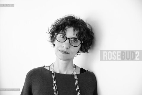 Turin May 17, 2026..Francesca Scotti, a Conservatory graduate with a degree in law, is a writer who has published short stories and reportages in various Italian and foreign magazines. She has been photographed in Turin at the Lingotto exhibition space/Francesca Scotti diplomata al Conservatorio e laureata in giurisprudenza, scrittrice, ha pubblicato racconti e reportage su diverse riviste italiane e straniere, fotografata a Torino negli spazi del Lingotto. ©Rino Bianchi/Rosebud2