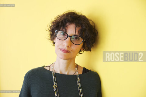 Turin May 17, 2026..Francesca Scotti, a Conservatory graduate with a degree in law, is a writer who has published short stories and reportages in various Italian and foreign magazines. She has been photographed in Turin at the Lingotto exhibition space/Francesca Scotti diplomata al Conservatorio e laureata in giurisprudenza, scrittrice, ha pubblicato racconti e reportage su diverse riviste italiane e straniere, fotografata a Torino negli spazi del Lingotto. ©Rino Bianchi/Rosebud2