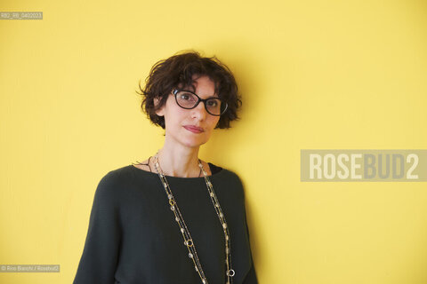 Turin May 17, 2026..Francesca Scotti, a Conservatory graduate with a degree in law, is a writer who has published short stories and reportages in various Italian and foreign magazines. She has been photographed in Turin at the Lingotto exhibition space/Francesca Scotti diplomata al Conservatorio e laureata in giurisprudenza, scrittrice, ha pubblicato racconti e reportage su diverse riviste italiane e straniere, fotografata a Torino negli spazi del Lingotto. ©Rino Bianchi/Rosebud2