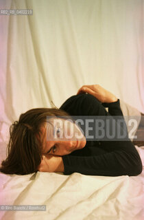 Roma 5 gennaio 2003..Daniela Perego, artista, ritratta nel suo studio di via degli Ausoni n.18.. ©Rino Bianchi/Rosebud2