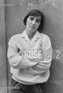 Roma 27 dicembre 2012..Valeria Viganò, scrittrice, giornalista e sagista, ritratta a Roma nel rione di Trastevere..Foto: RINO BIANCHI ©Rino Bianchi/Rosebud2