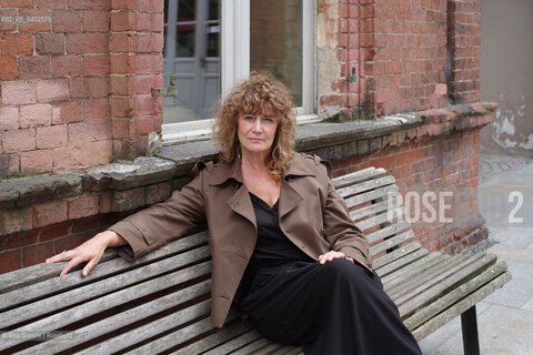 Turin September 30, 2026..Elena Varvello—poet, writer, and instructor at the Scuola Holden—photographed on the schools premises within the former Cavalli Barracks at the Turin Military Arsenal in the Borgo Dora district/Elena Varvello poetessa, scrittrice, docente della Scuola Holden, fotografata negli spazi della scuola nellex lex Caserma Cavalli dellArsenale militare di Torino, a Borgo Dora. ©Rino Bianchi/Rosebud2