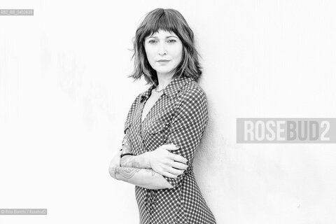 Biella September 12, 2026..Anna Voltaggio—a writer and press officer in the cultural sector who made her literary debut in 2023—pictured in Biella at the former De Agostini factory during the Fuoriluogo Festival/Anna Voltaggio scrittrice, ufficio stampa del settore culturale, ha esordito in letteratura nel 2023, fotografata a Biella allex Opificio De Agostini durante il Festival Fuoriluogo. ©Rino Bianchi/Rosebud2
