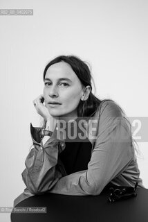 Biella September 24, 2026..Giulia Della Cioppa, a writer and author of short stories—some of which have appeared in the magazine *Il primo amore*—photographed in Biella during the Contemporanea Festival/Giulia Della Cioppa, scrittrice, autrice di racconti, alcuni dei quali sono apparsi sulla rivista Il primo amore, fotografata a Biella durante il Festival Contemporanea. ©Rino Bianchi/Rosebud2