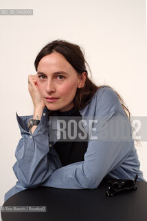 Biella September 24, 2026..Giulia Della Cioppa, a writer and author of short stories—some of which have appeared in the magazine *Il primo amore*—photographed in Biella during the Contemporanea Festival/Giulia Della Cioppa, scrittrice, autrice di racconti, alcuni dei quali sono apparsi sulla rivista Il primo amore, fotografata a Biella durante il Festival Contemporanea. ©Rino Bianchi/Rosebud2