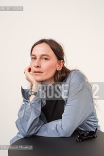 Biella September 24, 2026..Giulia Della Cioppa, a writer and author of short stories—some of which have appeared in the magazine *Il primo amore*—photographed in Biella during the Contemporanea Festival/Giulia Della Cioppa, scrittrice, autrice di racconti, alcuni dei quali sono apparsi sulla rivista Il primo amore, fotografata a Biella durante il Festival Contemporanea. ©Rino Bianchi/Rosebud2