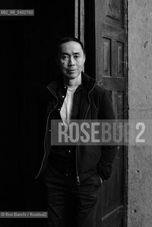 Turin October 11, 2026..Tash Aw, a Malaysian writer of Chinese ethnicity born in Taiwan, photographed in Turin inside the Church of San Filippo Neri during the Portici di Carta event/Tash Aw, scrittore malese di etnia cinese nato a Taiwan, fotografato a Torino negli spazi della chiesa San Filippo Neri durante Portici di carta ©Rino Bianchi/Rosebud2