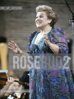 Marylin Horne, cantante soprano, lirica, ritratto 1990, Roma, Italia / Marylin Horne,  singer soprano, lirica, potrait 1990, Rome Italy. ©Massimo Perelli/Rosebud2