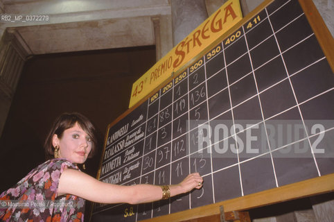 Premio  Strega,scrittori, ritratto, giuria, 1989 Roma, Italia / Strega Prize, writers,potrait,  jury, 1989,  Roma, Italy. ©Massimo Perelli/Rosebud2