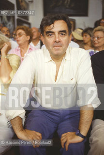 Bernard Pivot, ritratto 1988, Capri, Italia / Bernard Pivot, potrait 1988, Capri, Italia. ©Massimo Perelli/Rosebud2