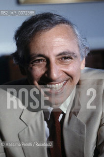 Robert Gallo,scienziato su aids.ritratto 1989, Roma, Italia / Robert Gallo,scientist on aids, potrait 1989, Rome, Italy. ©Massimo Perelli/Rosebud2